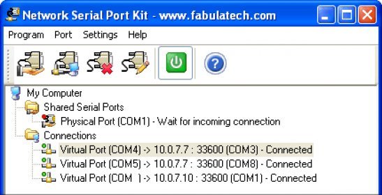 Network Serial Port Kit