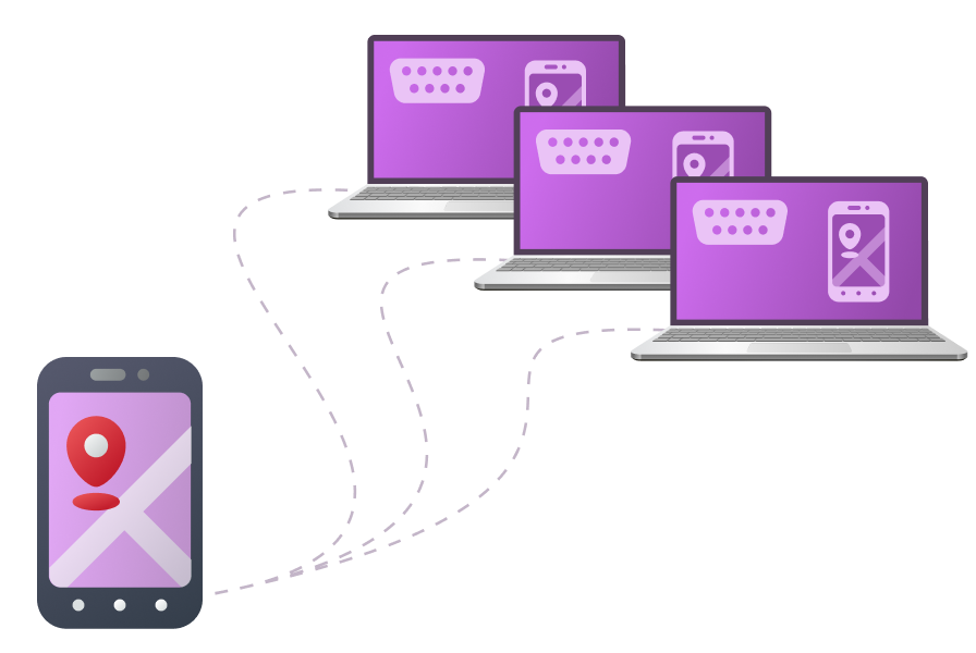 COM Port Multiple Sharing with Serial to Ethernet Connector